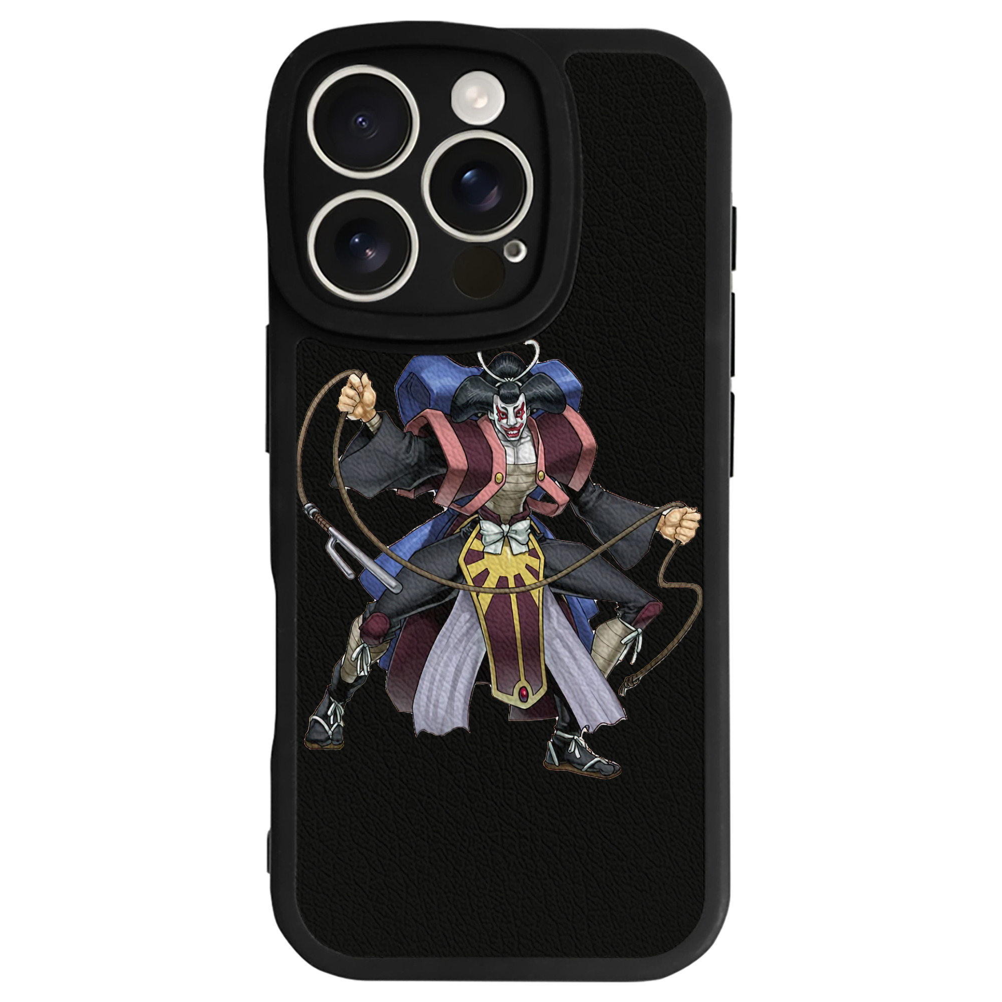遊☆戯☆王 Yu-Gi-Oh! 【iPhone 16シリーズ対応】シリコンスマホケース（レザー調） 材質：シリコン